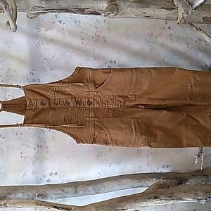 Anthropologie Pilcro and the Letter Press distressed utility style overalls. 26